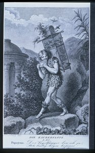 Papageno: Ben kuş avcısıyım, evet! Her zaman neşeli, keman-di-i, keman-di-da!, Wolfgang Amadeus Mozart